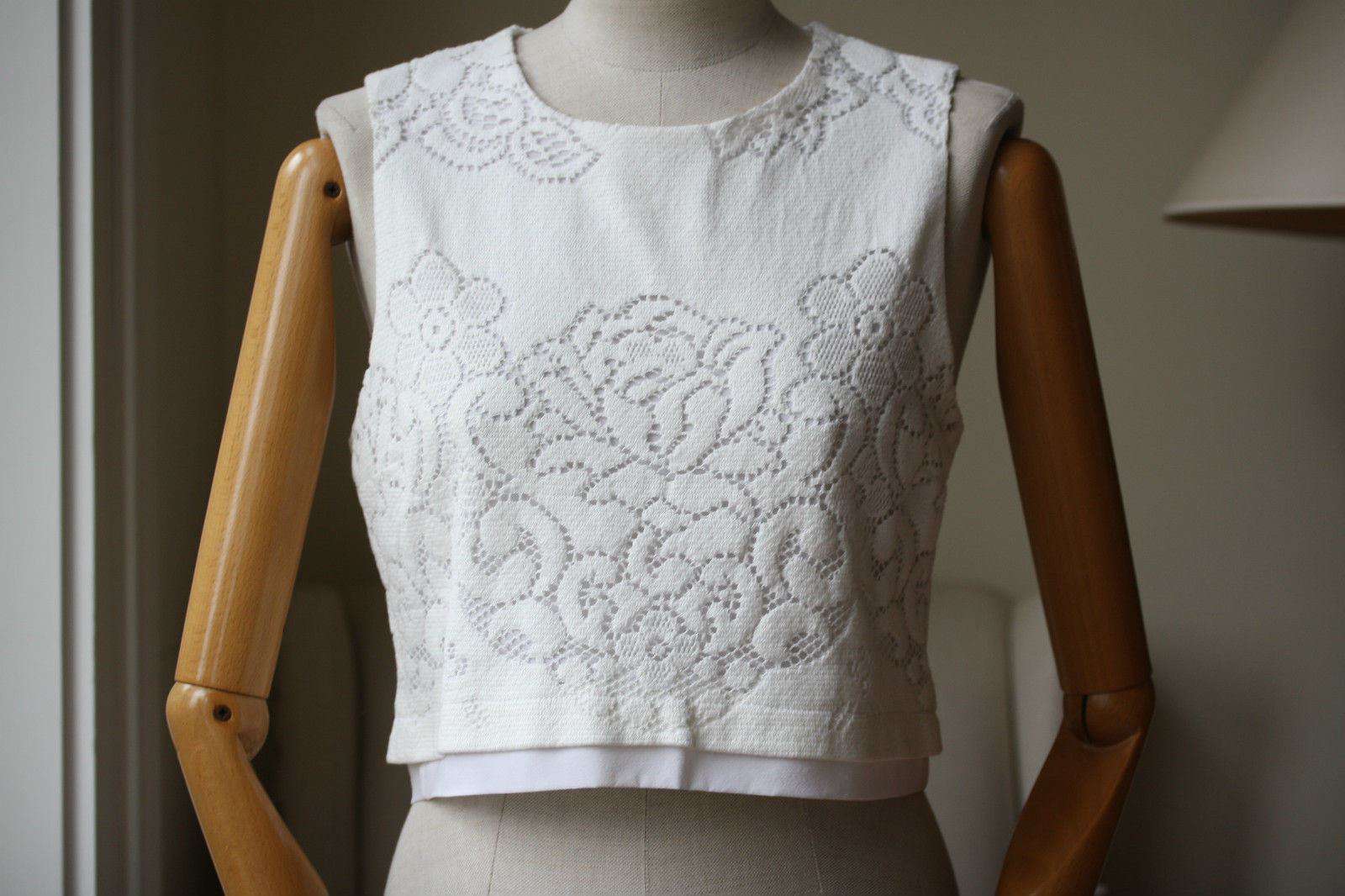 A.L.C. WHITE MAXWELL TOP AND LUCAS SKIRT SMALL/MEDIUM - Image 11