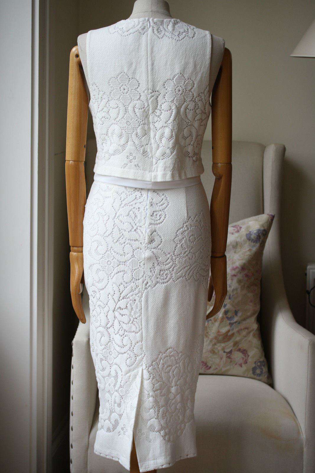 A.L.C. WHITE MAXWELL TOP AND LUCAS SKIRT SMALL/MEDIUM - Image 4