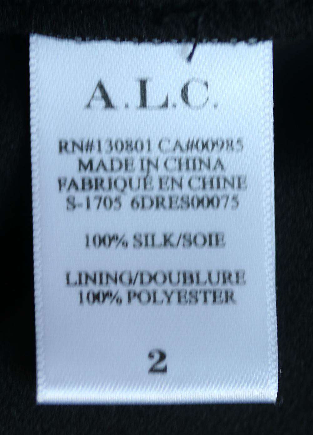 A.L.C. ZAYDENA TIERED SILK MAXI DRESS US 2 UK 6 - Image 7