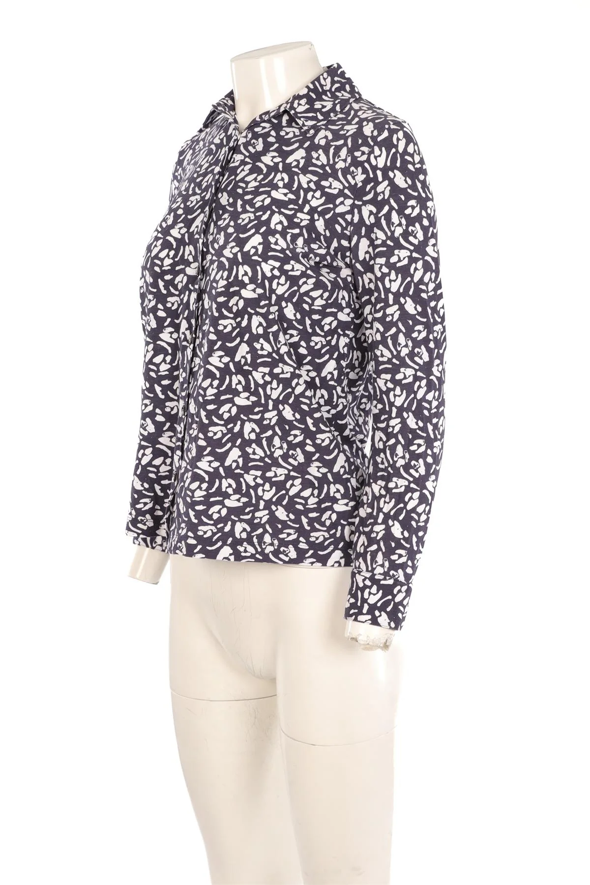A.P.C. BLUE COTTON SHIRT SMALL - Image 3