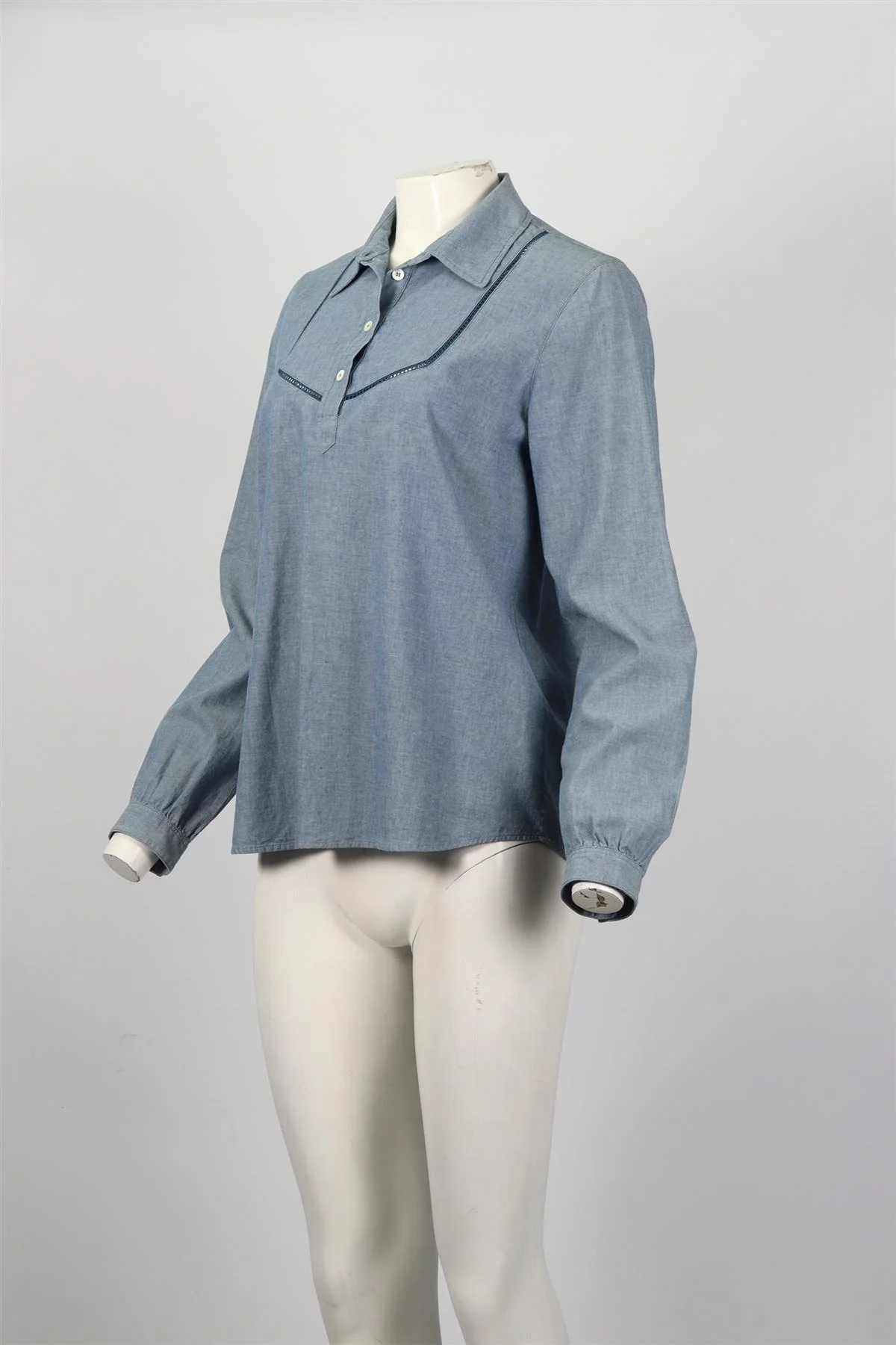 A.P.C. COTTON SHIRT FR 38 UK 10 - Image 3