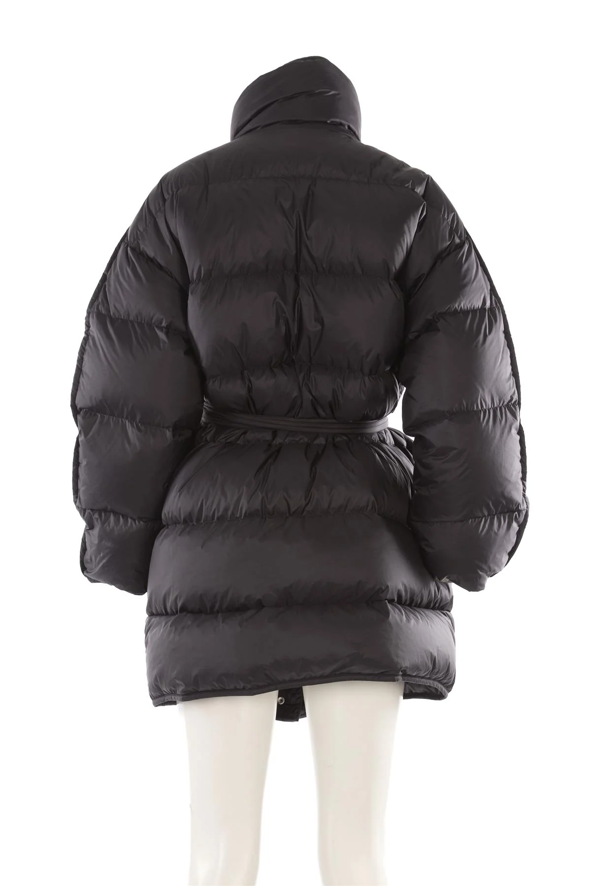 ACNE STUDIOS BLACK PADDED SHELL COAT DE 36 UK 8 - Image 4