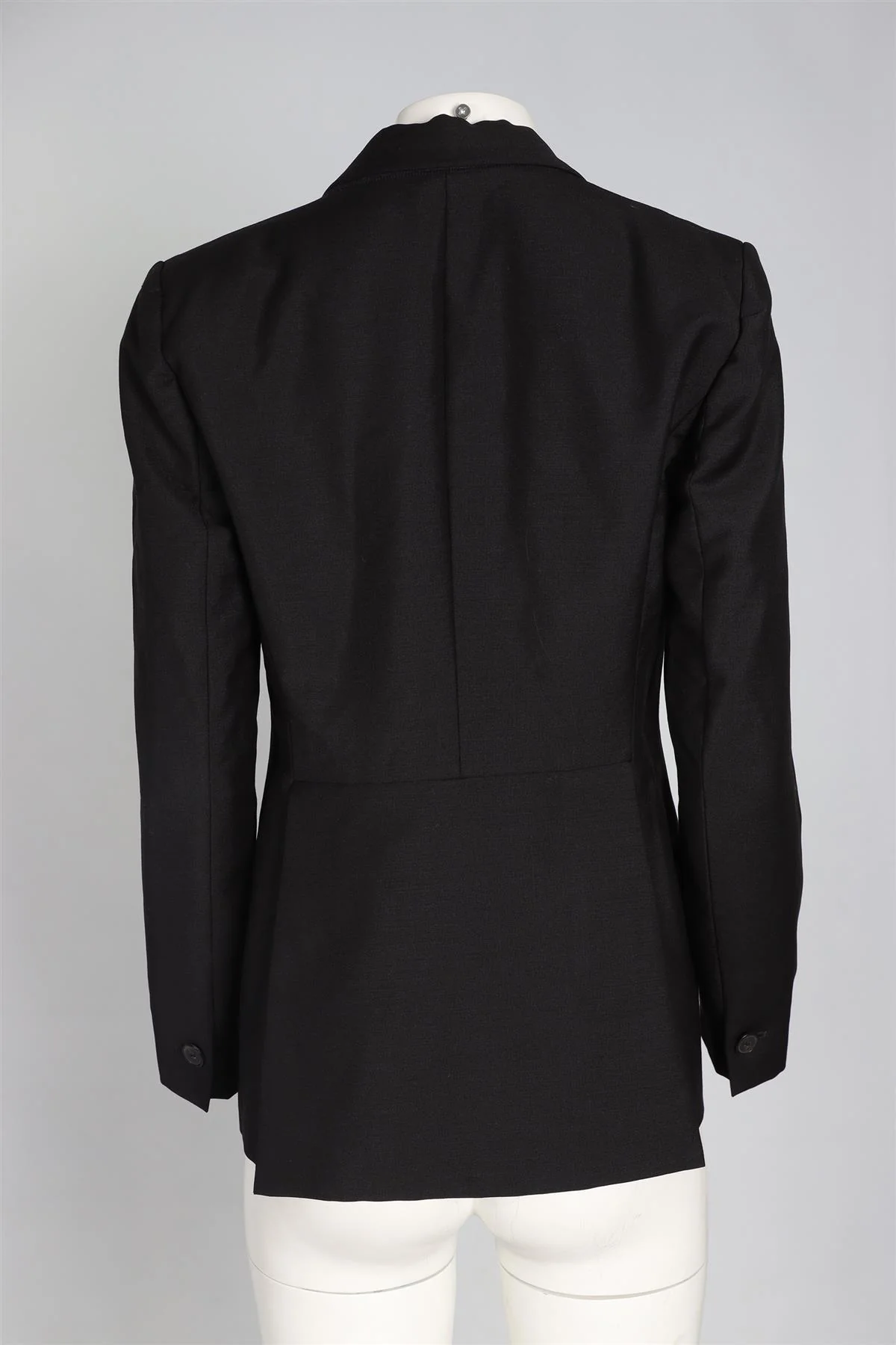 ACNE STUDIOS BLACK WOOL BLAZER EU 38 UK 10 - Image 4