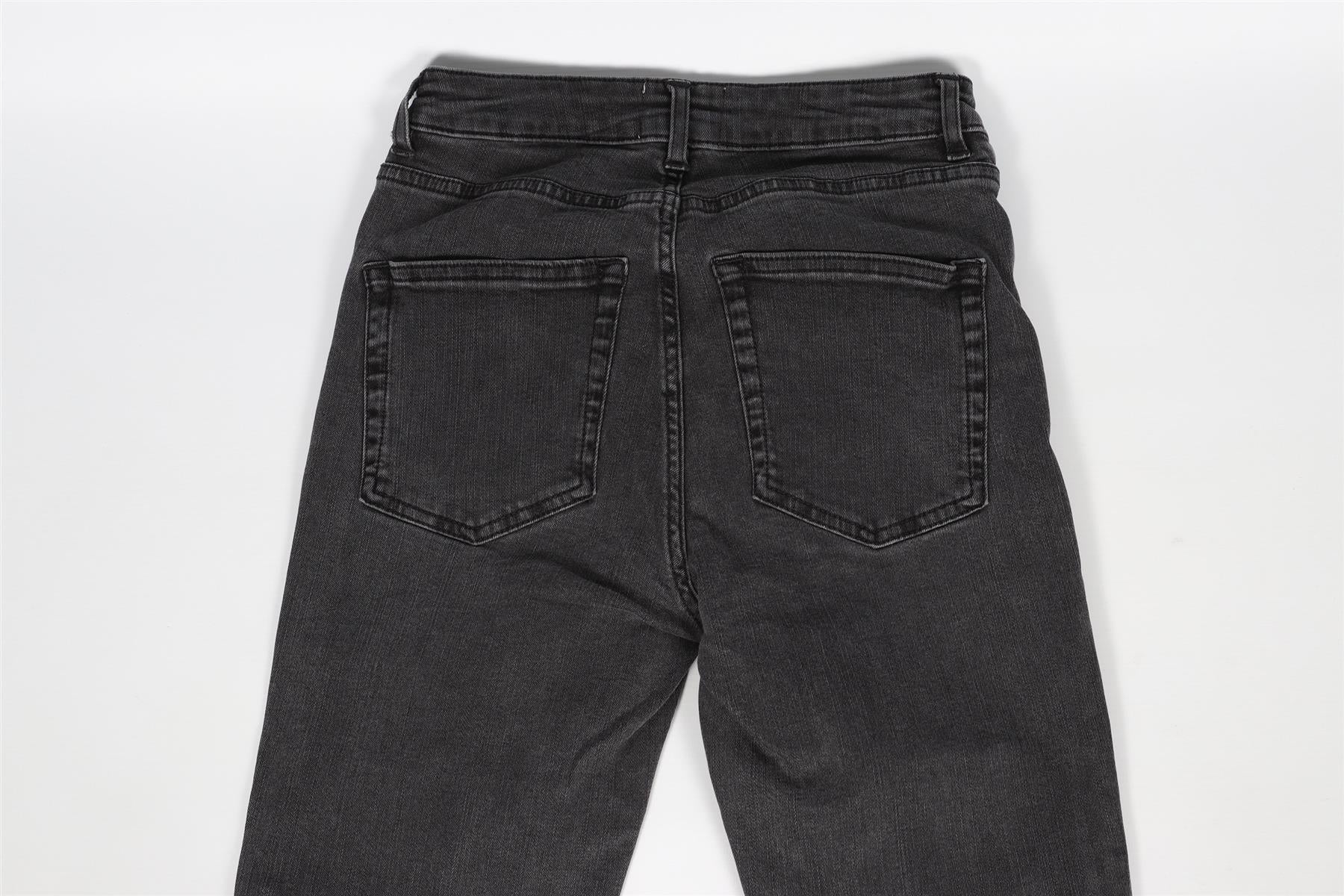 ACNE STUDIOS GREY HIGH RISE SKINNY JEANS XXSMALL - Image 5