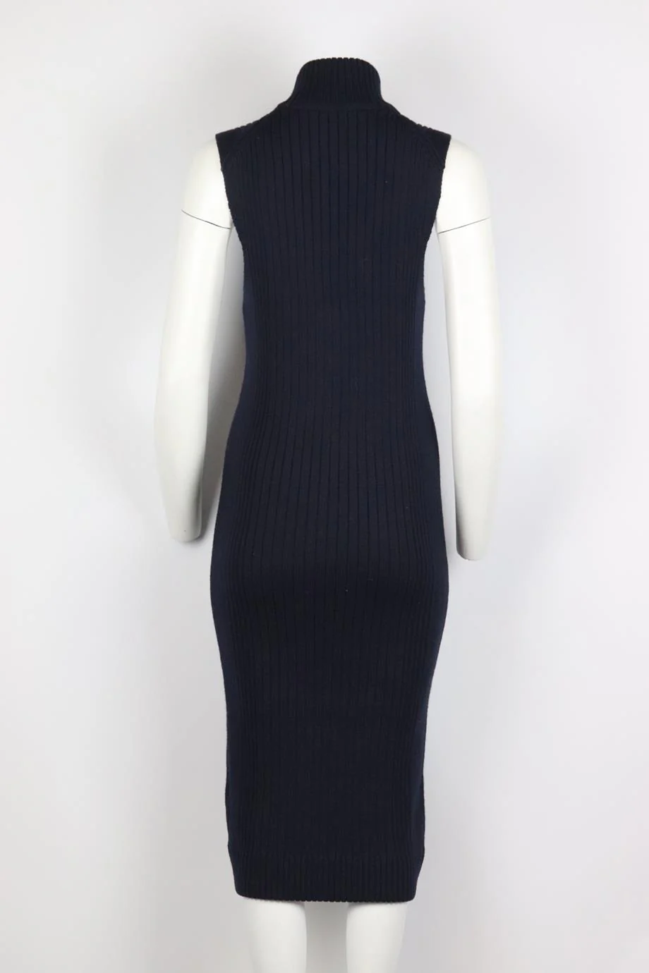 ACNE STUDIOS RIBBED WOOL MIDI DRESS XSMALL - Image 4