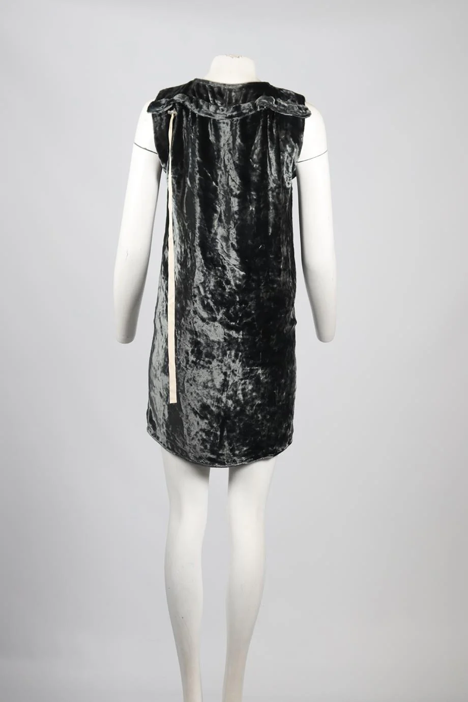 ACNE STUDIOS VELVET MINI DRESS EU 34 UK 6 - Image 4