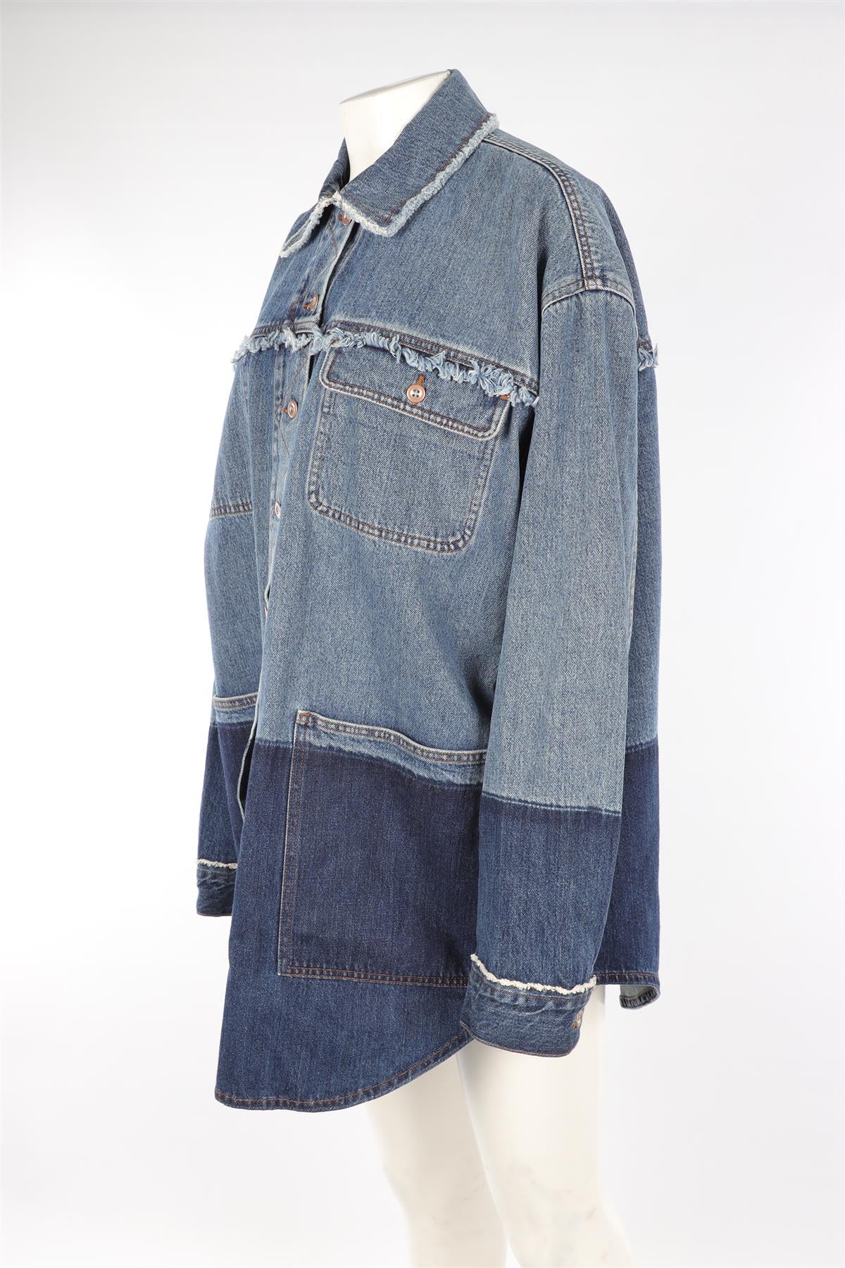 ACNE SUDIOS BLUE DENIM JACKET EU 36 UK 8 - Image 3