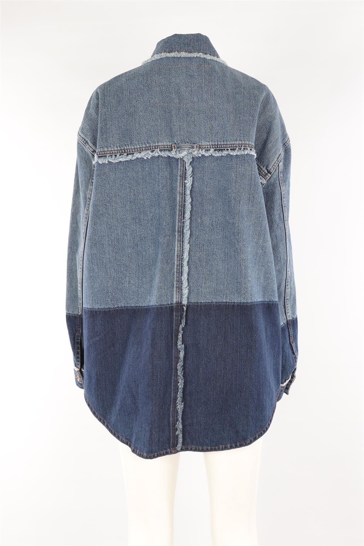 ACNE SUDIOS BLUE DENIM JACKET EU 36 UK 8 - Image 4
