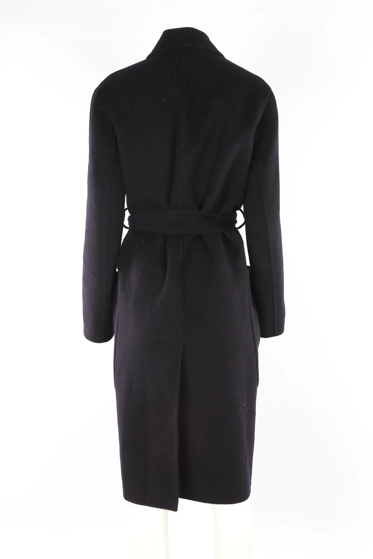 ACNE SUDIOS NAVY WOOL COAT EU 36 UK 8 - Image 4