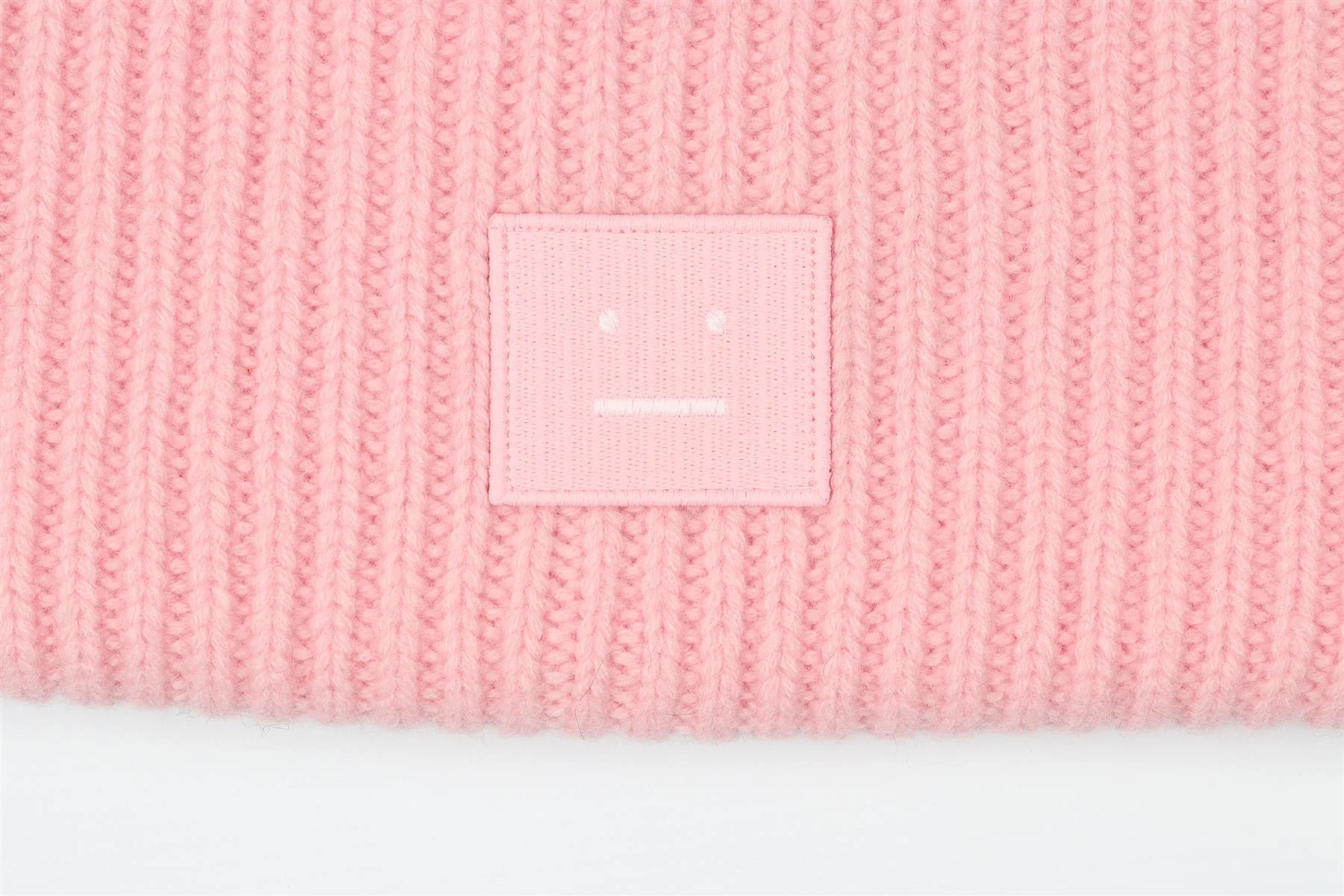 ACNE SUDIOS PINK WOOL BEANIE ONE SIZE - Image 3