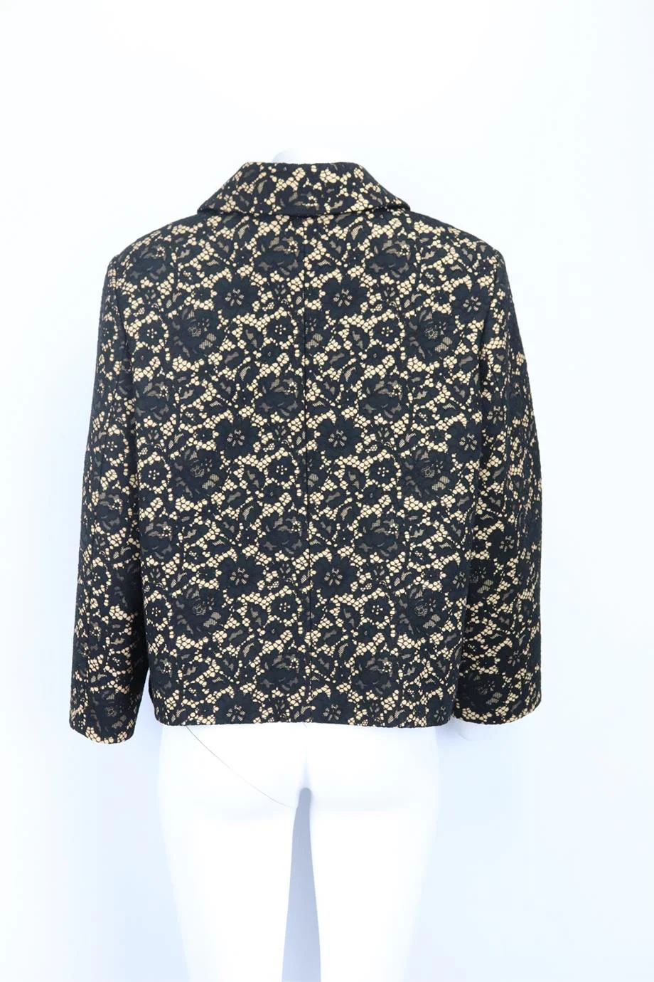 ADAM LIPPES CORDED LACE JACKET LARGE - Image 5