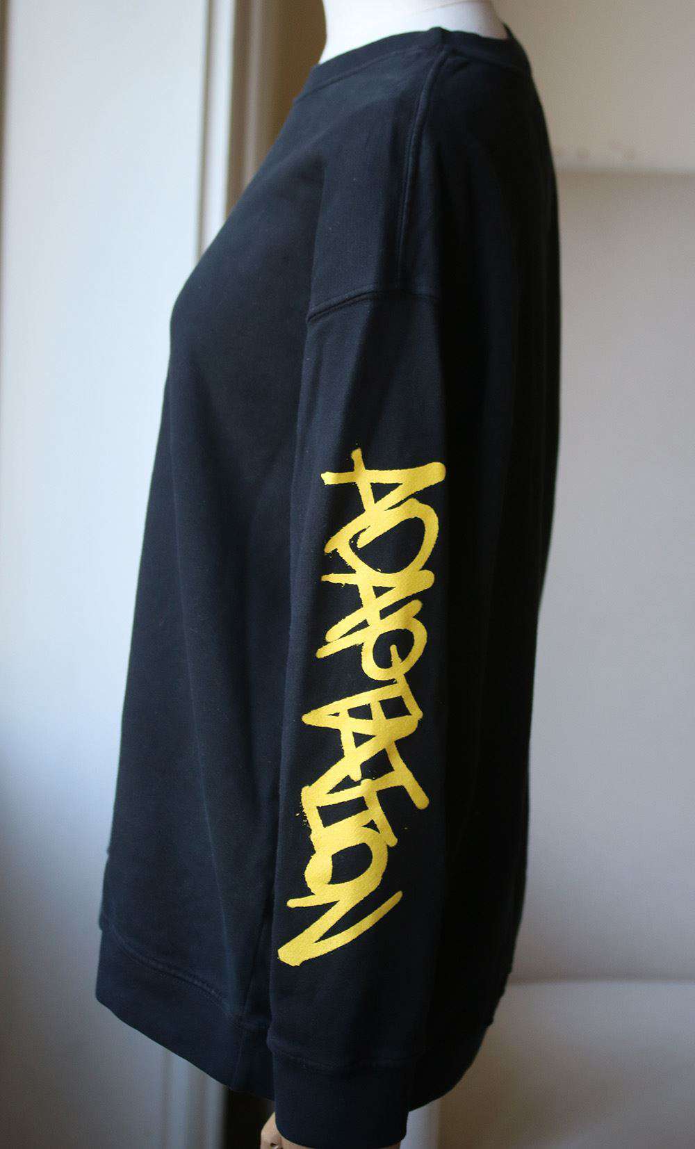 ADAPTATION GRAFFITI SLEEVED SWEATER SMALL - Image 4