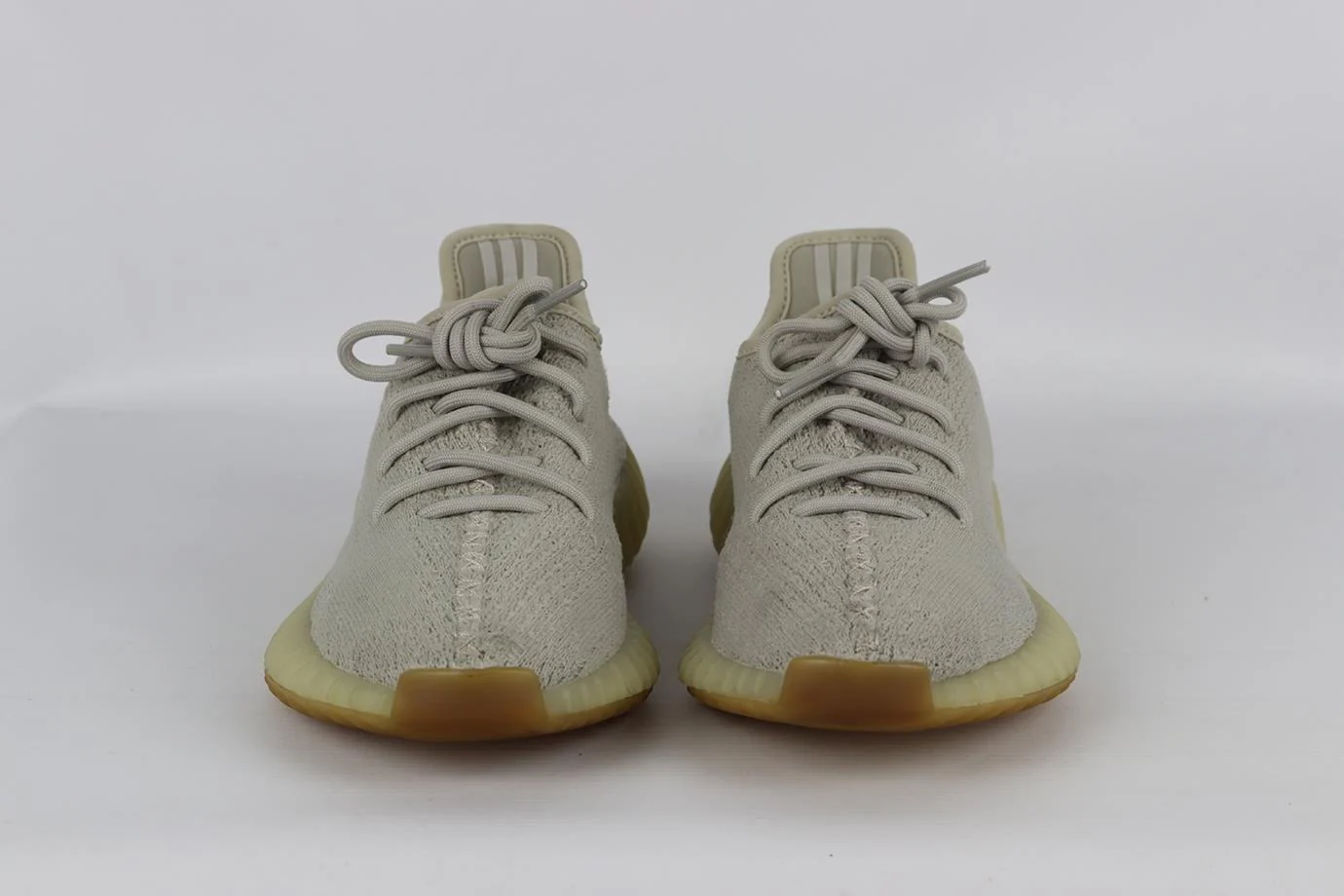 ADDIAS YEEZY 350 V2 SESAME PRIMEKNIT SNEAKERS EU 39 ⅓ UK 6 US 6 ½ - Image 3