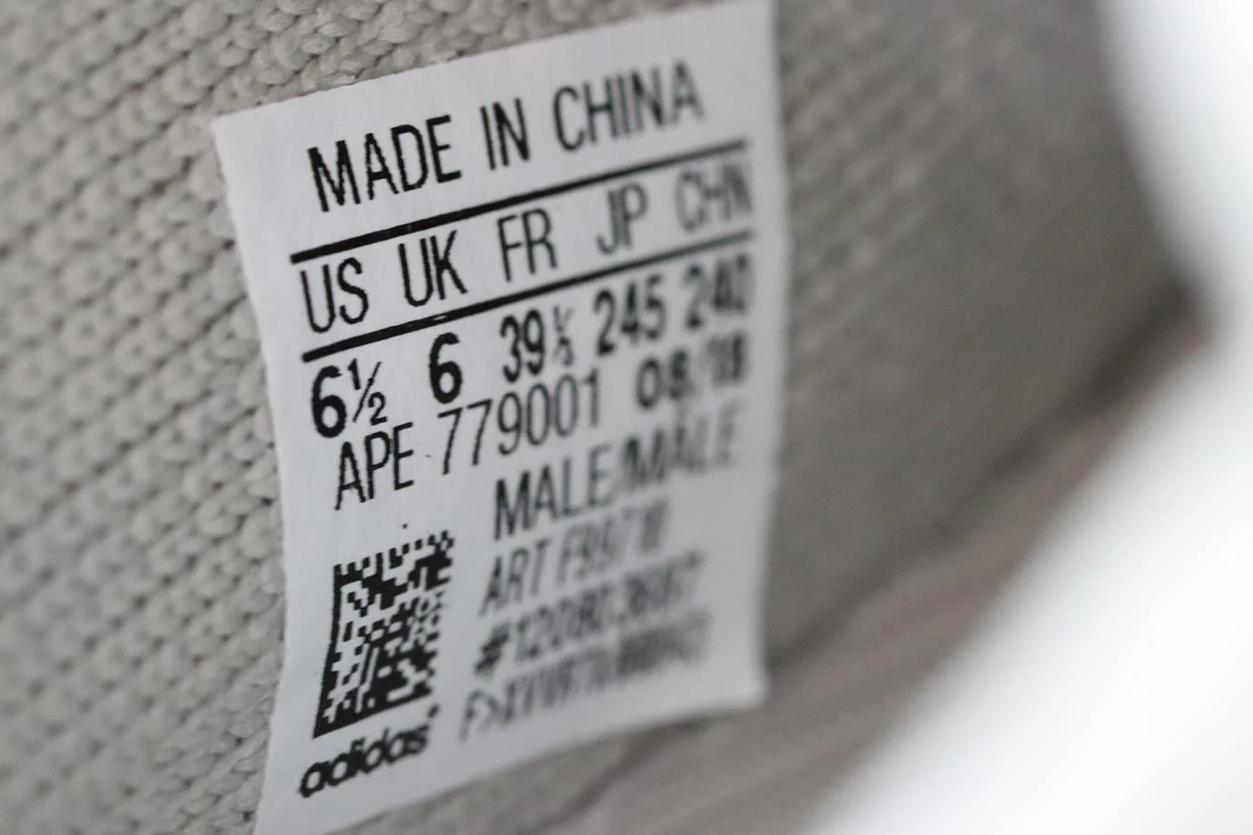 ADDIAS YEEZY 350 V2 SESAME PRIMEKNIT SNEAKERS EU 39 ⅓ UK 6 US 6 ½ - Image 6