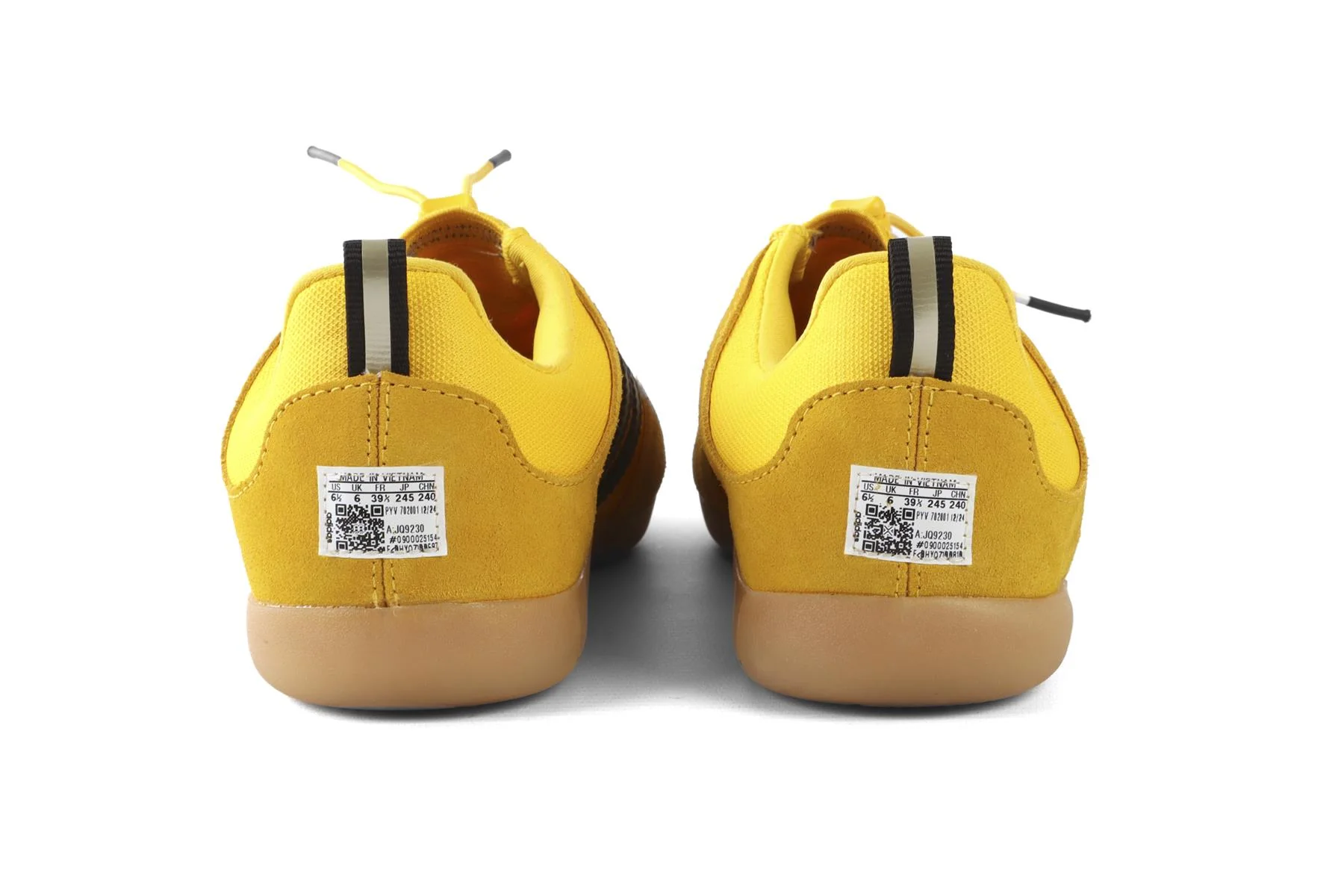 ADIDAS + BAD BUNNY YELLOW BALLERINA BOLD GOLD SNEAKERS EU 39.5 UK 6 US 6.5 - Image 5