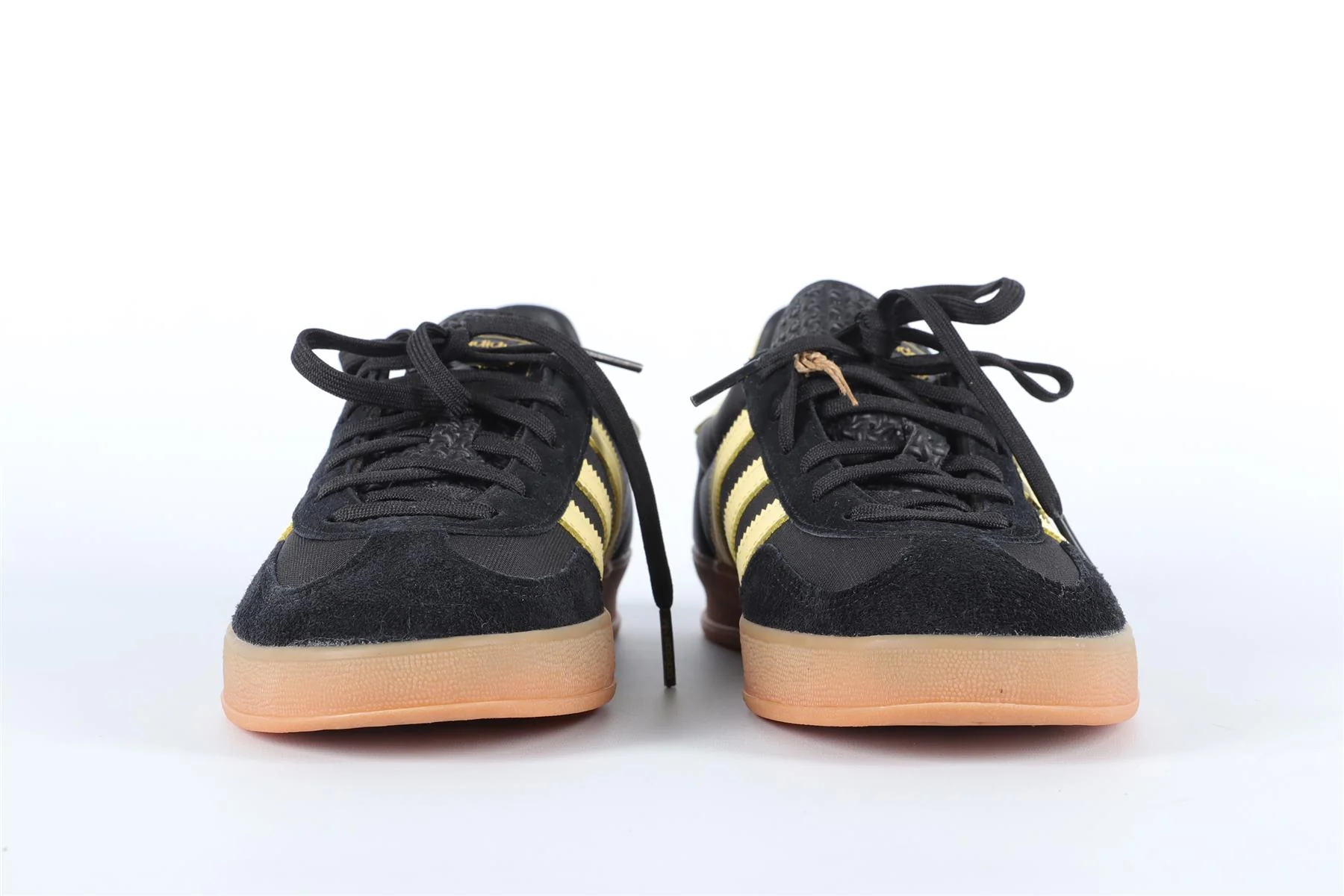 ADIDAS BLACK GAZELLE ALMOST YELLOW SNEAKERS EU 38.5 UK 5.5 US 6 - Image 3