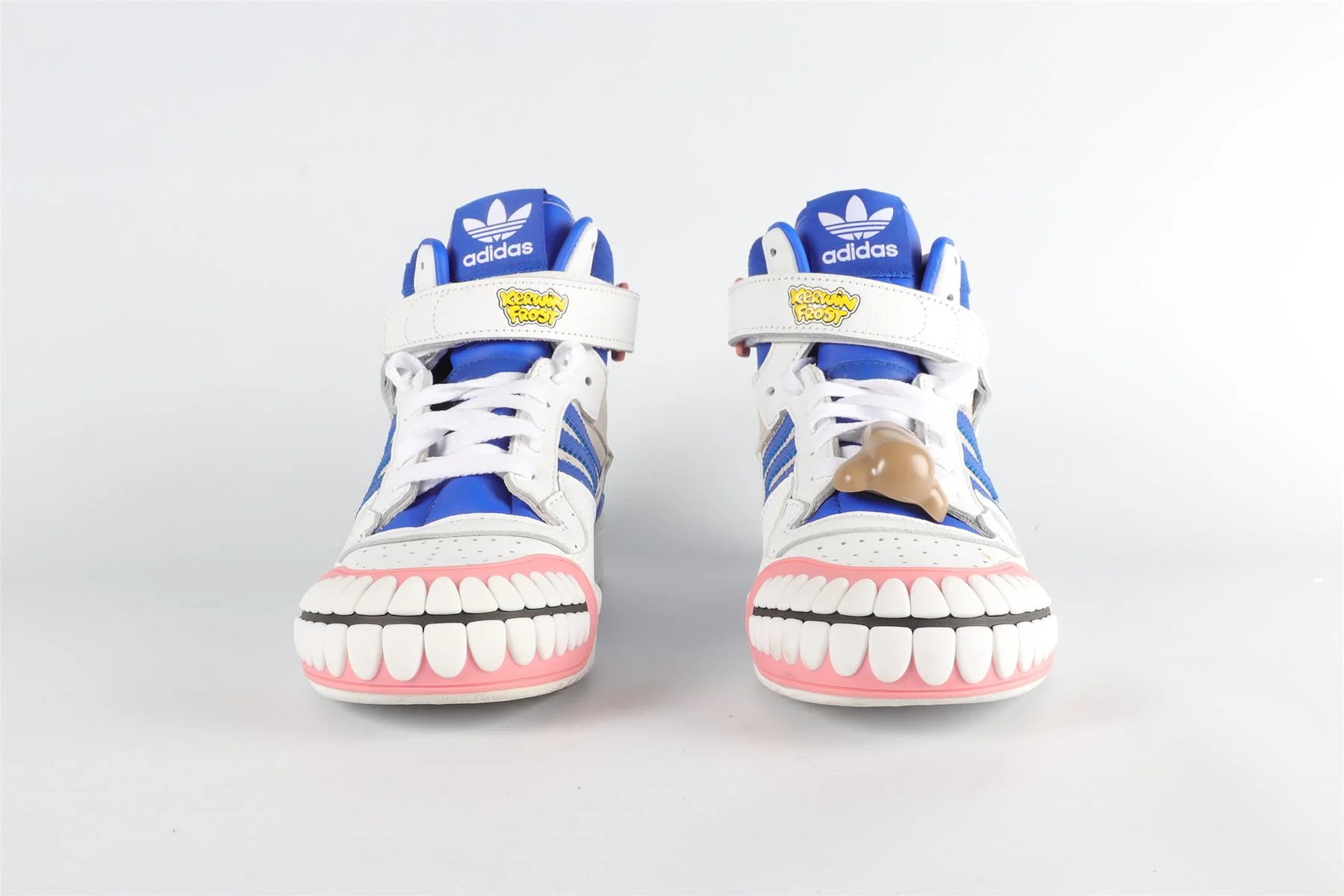ADIDAS BLUE FORUM HIGH X KERWIN FROST SNEAKERS EU 39 ⅓, UK 6, US 6.5 - Image 3