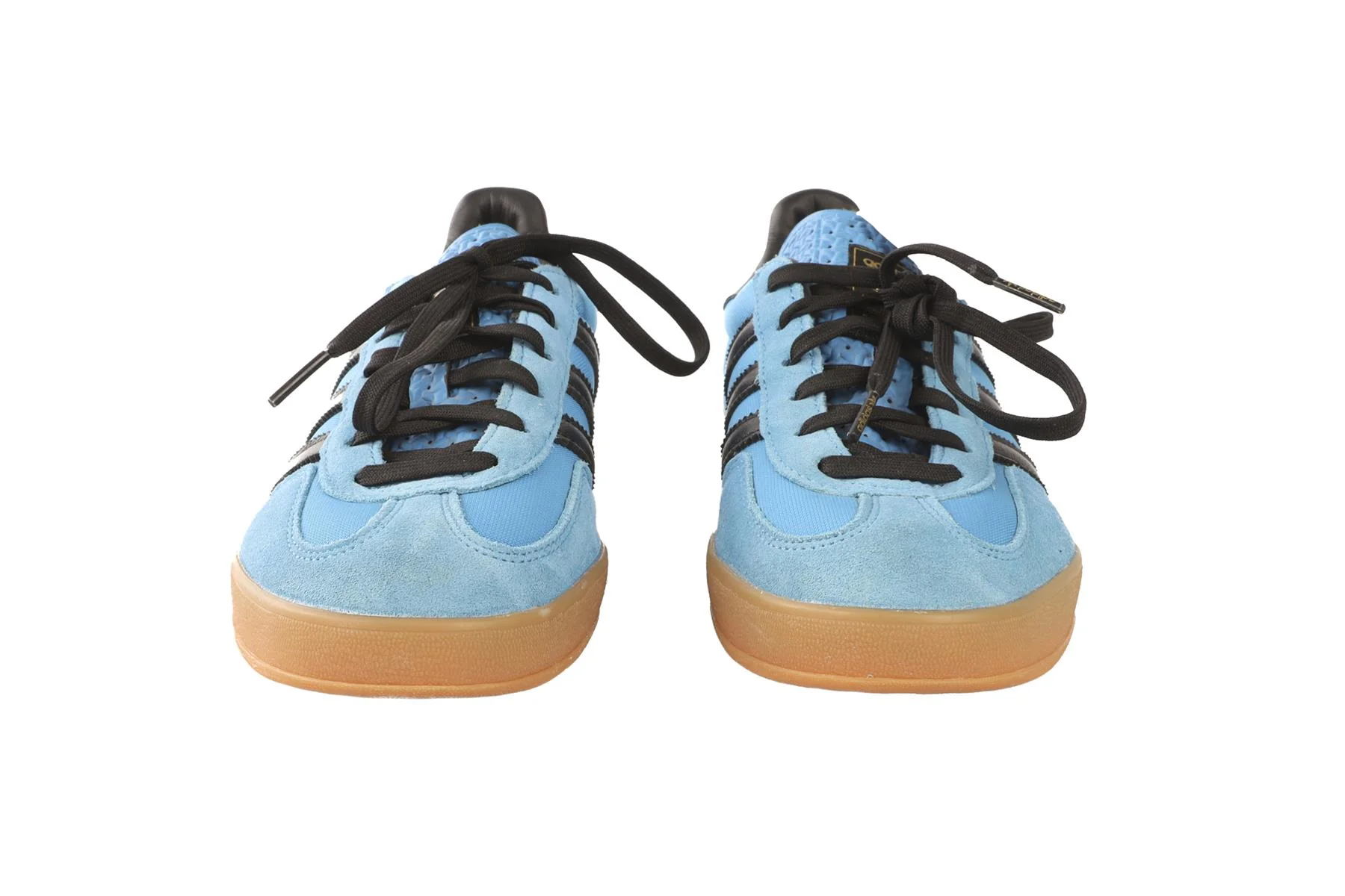 ADIDAS BLUE GAZELLE BRIGHT BLUE BLACK GUM SNEAKERS EU 38 2/3 UK 5.5 US 7 - Image 3