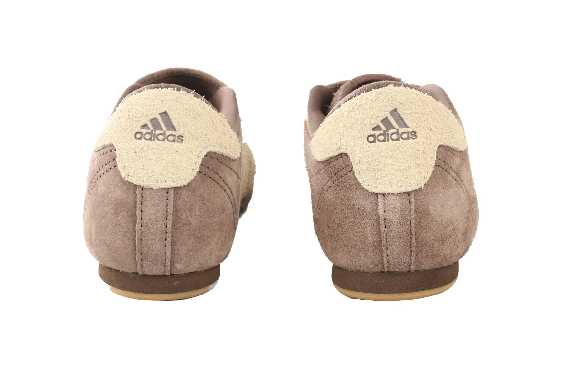 ADIDAS BROWN TAEKWONDO EARTH STRATA WHITE GUM SNEAKERS EU 39 1/3 UK 6 US 7.5 - Image 3