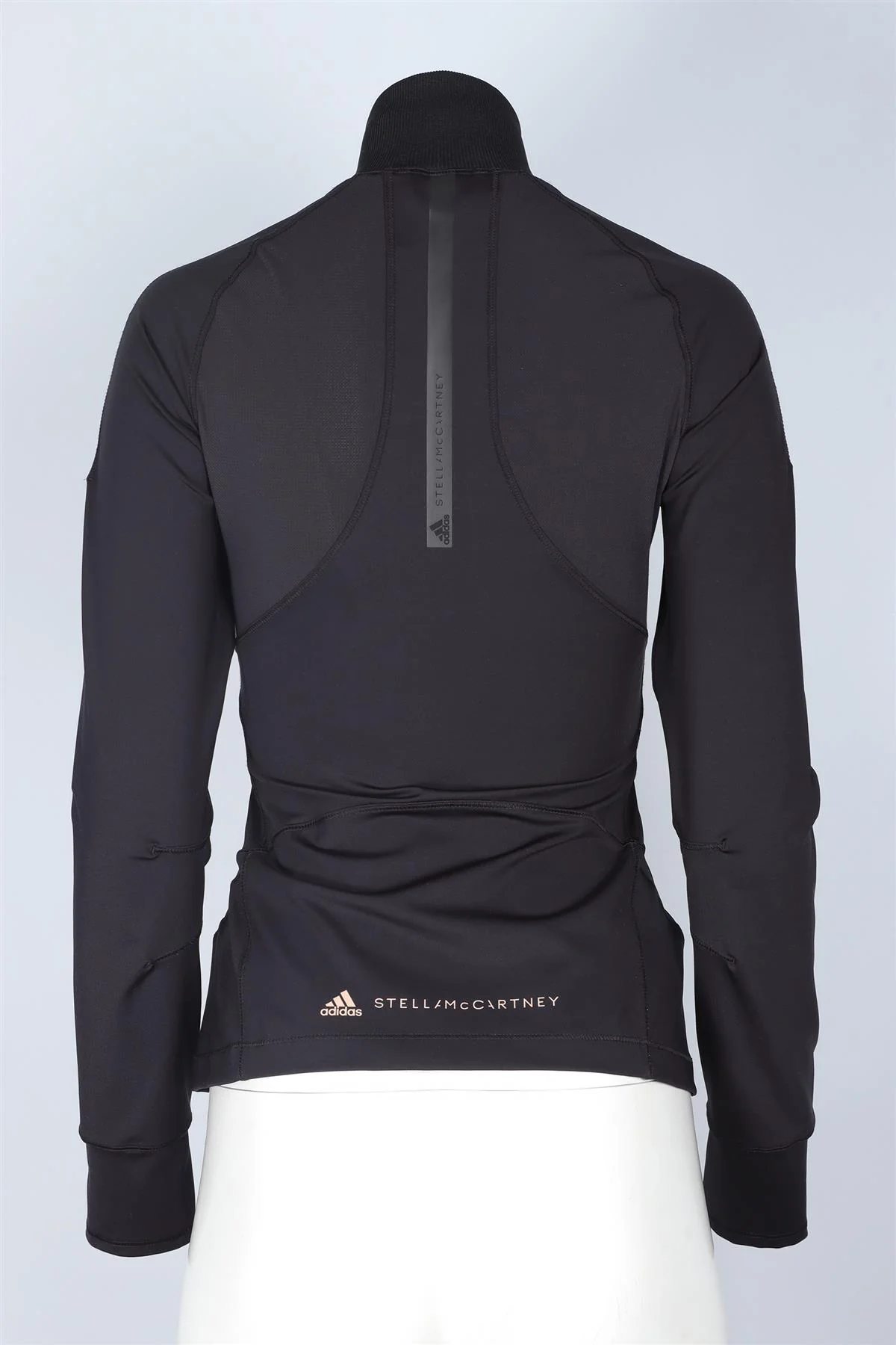 ADIDAS BY STELLA MCCARTNEY BLACK JERSEY JACKET SMALL - Image 4