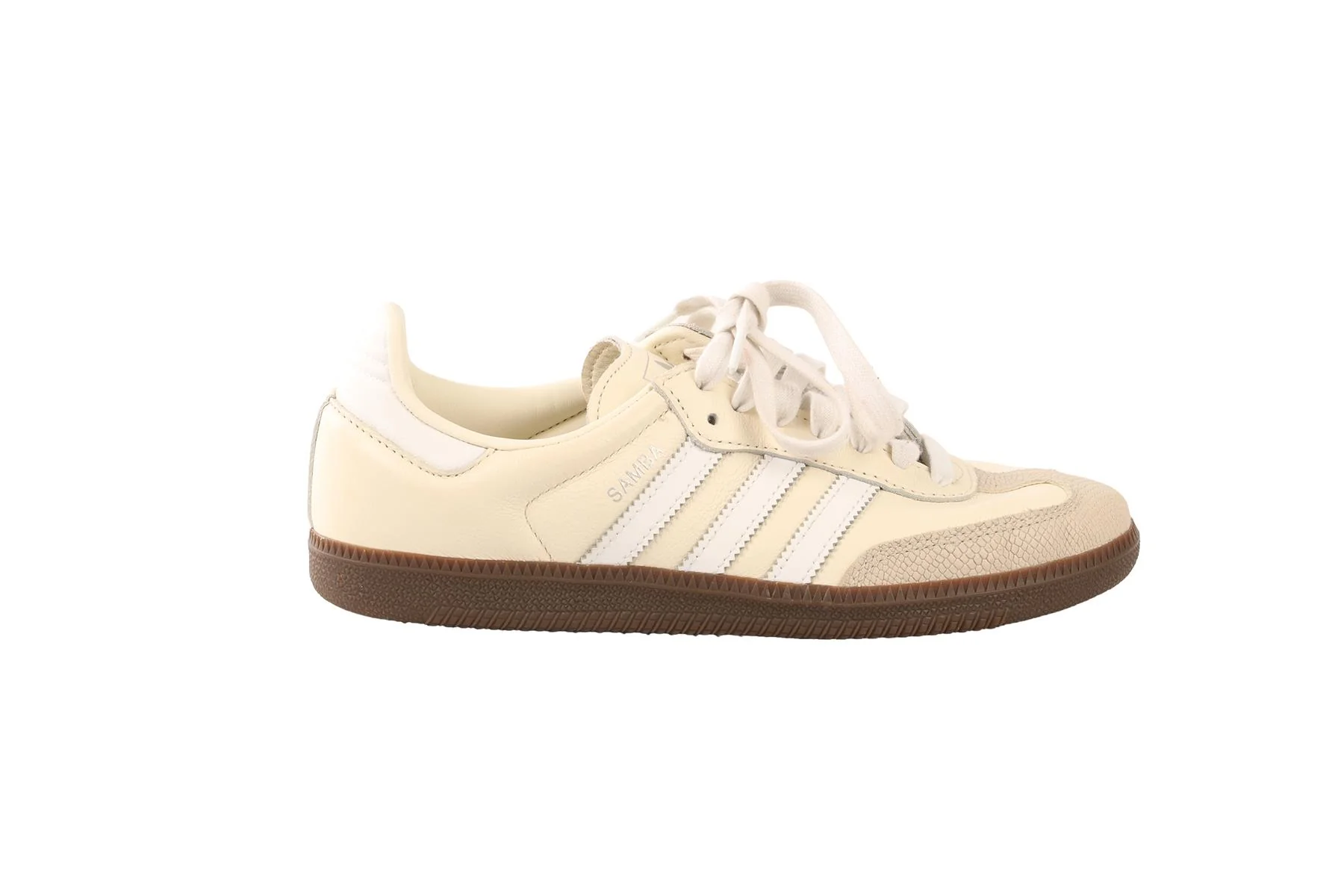 ADIDAS ECRU SAMBA CREAM SNEAKERS EU 39.5 UK 6 US 7.5 - Image 2