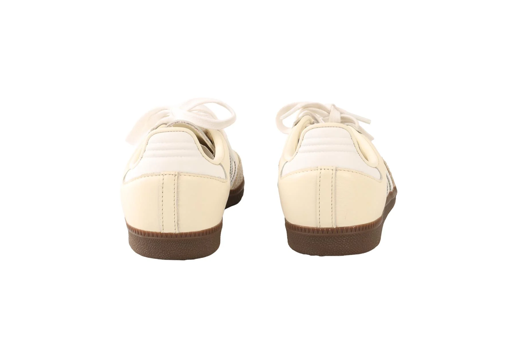 ADIDAS ECRU SAMBA CREAM SNEAKERS EU 39.5 UK 6 US 7.5 - Image 5