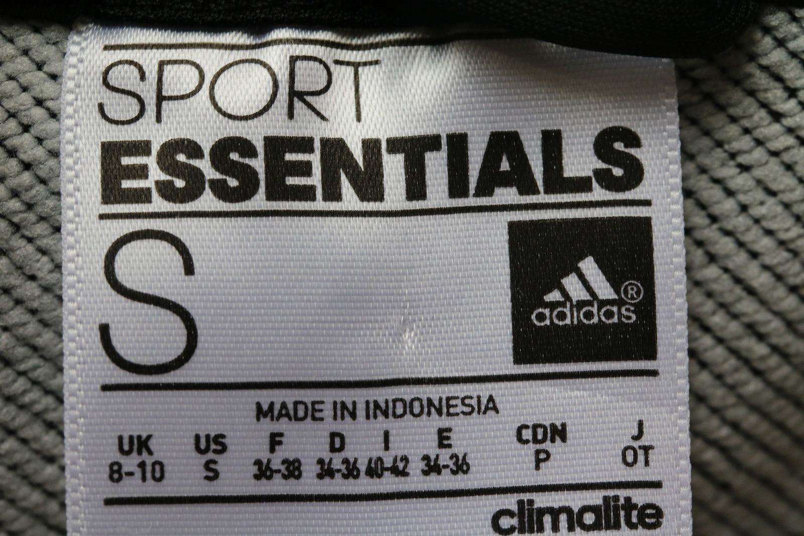 ADIDAS ESSENTIALS 3-STRIPES ZIP-UP HOODED JACKET SMALL - Image 3