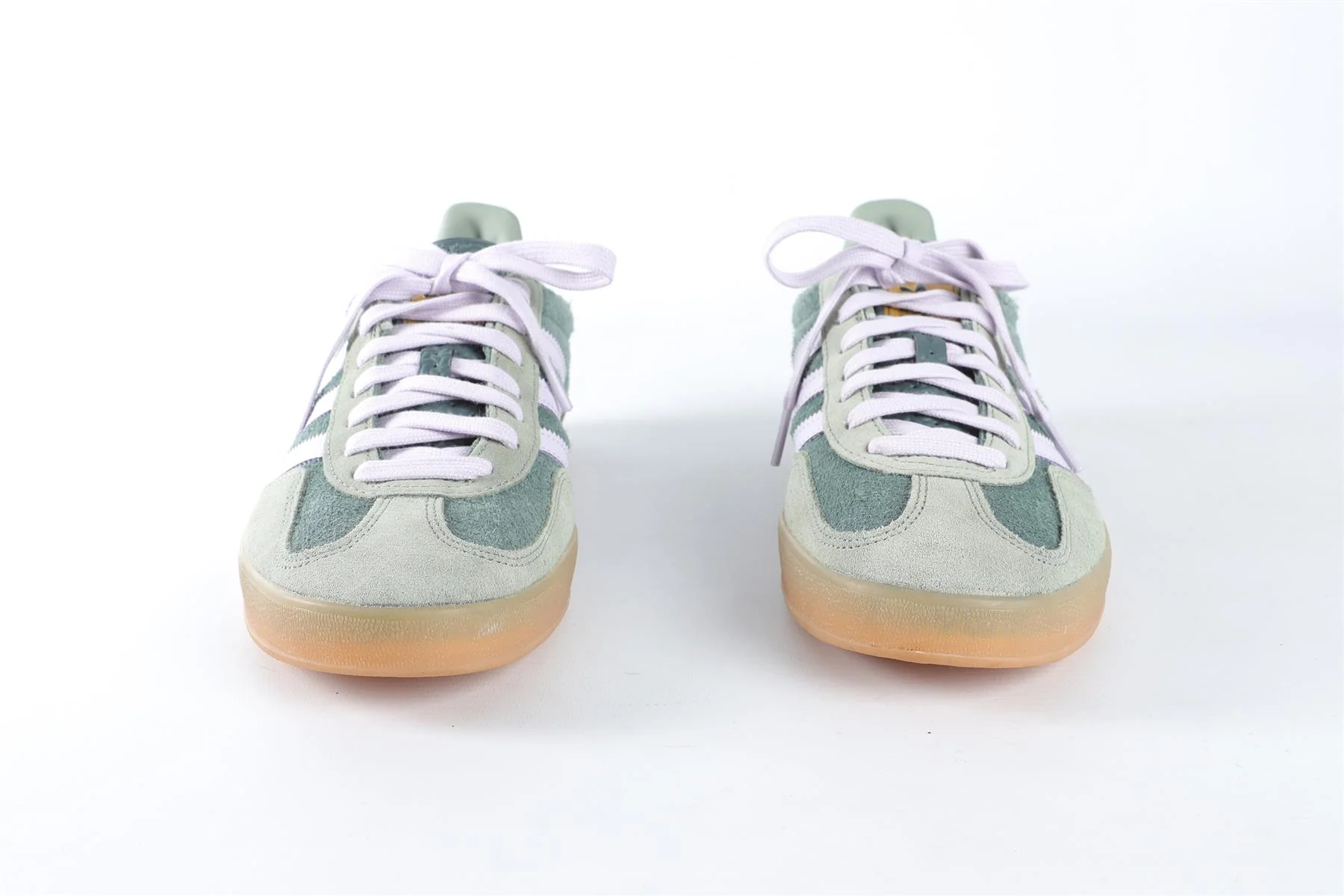 ADIDAS GREEN MEN'S GAZELLE MINERAL GREEN SILVER SNEAKERS EU 42 UK 8 US 8.5 - Image 3