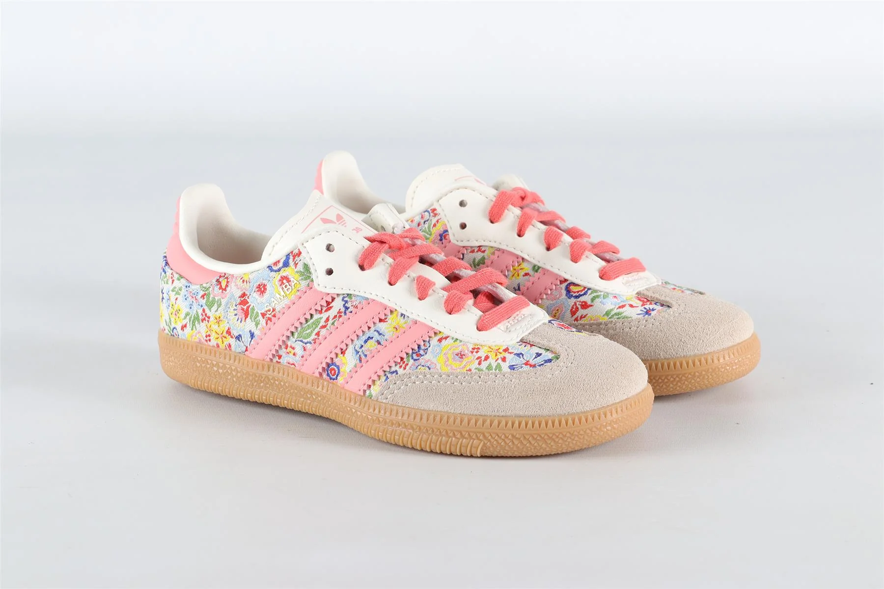 ADIDAS + LIBERTY LONDON MULTI KIDS GIRLS SNEAKERS EU 29 UK 11 US 11.5 - Image 2