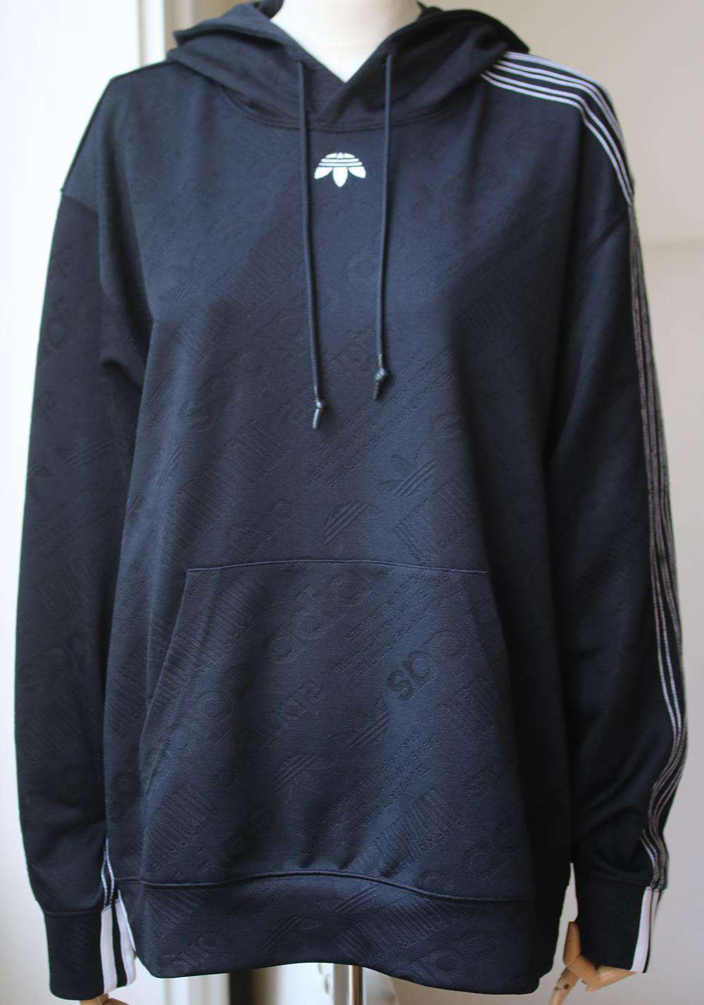 ADIDAS ORIGINALS BY ALEXANDER WANG JACQUARD HOODIE MEDIUM - Image 2