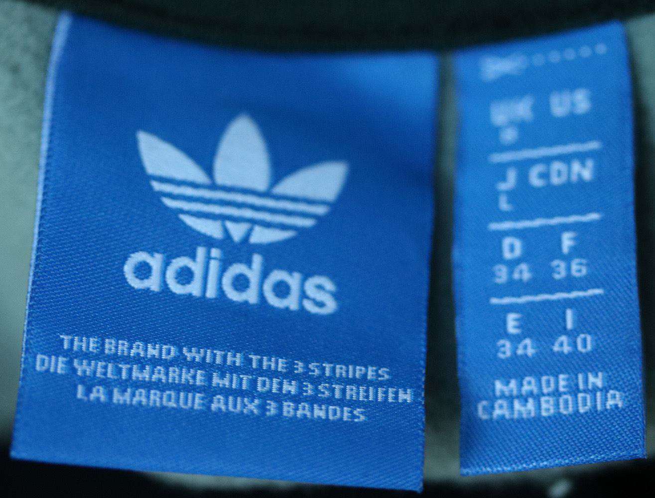 ADIDAS ORIGINALS CAMO PRINT DRAWSTRING CROP SWEATER UK 8 - Image 6