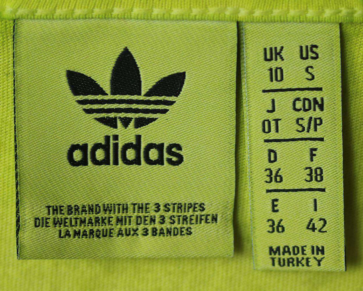 ADIDAS ORIGINALS CROP TANK TOP UK 10 - Image 4