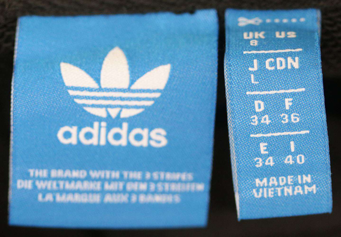 ADIDAS ORIGINALS CROPPED HOODIE WITH TREFOIL LOGO UK 8 - Image 6