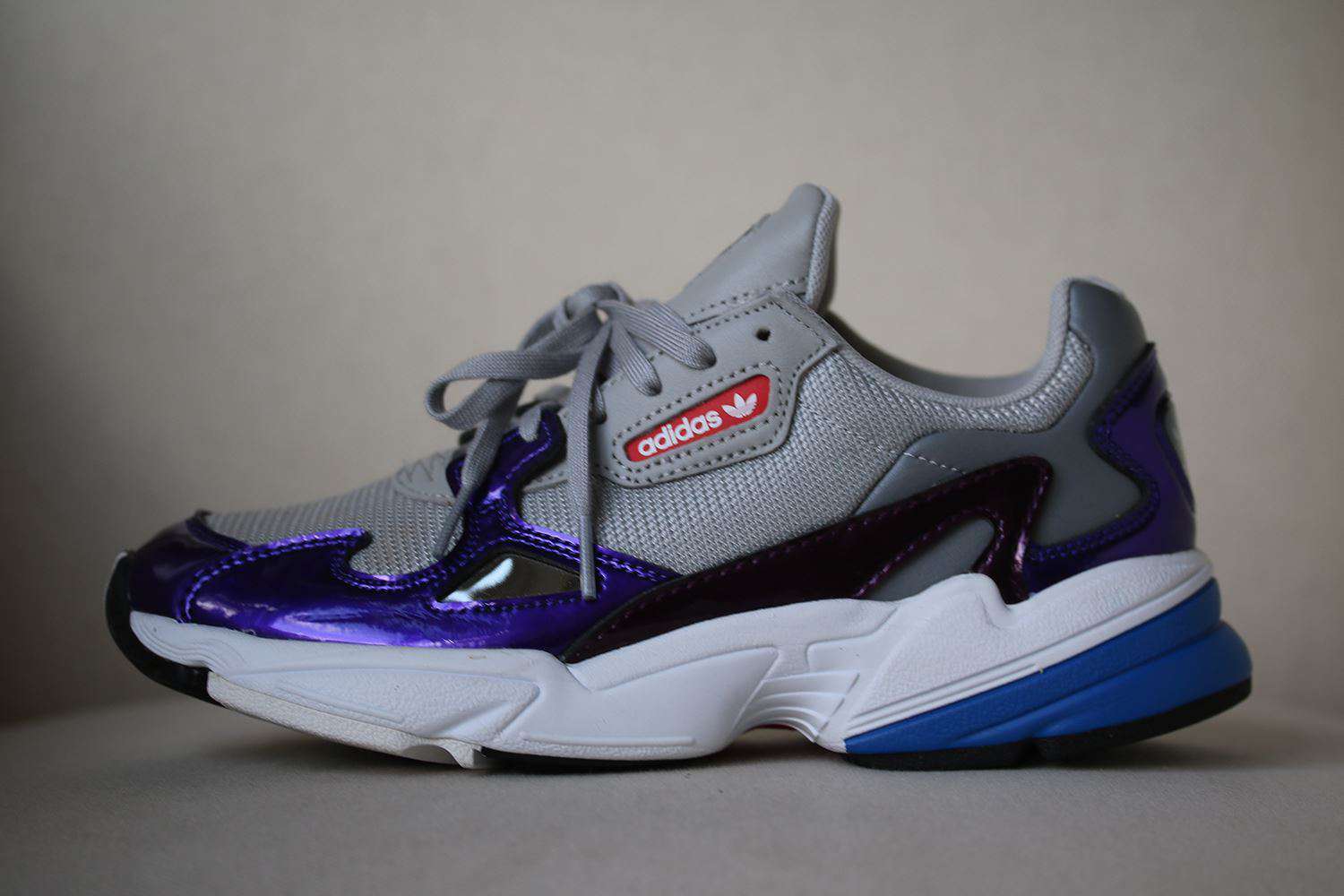 ADIDAS ORIGINALS FALCON RETRO SNEAKERS EU 38.5 UK 5.5 US 7 - Image 2