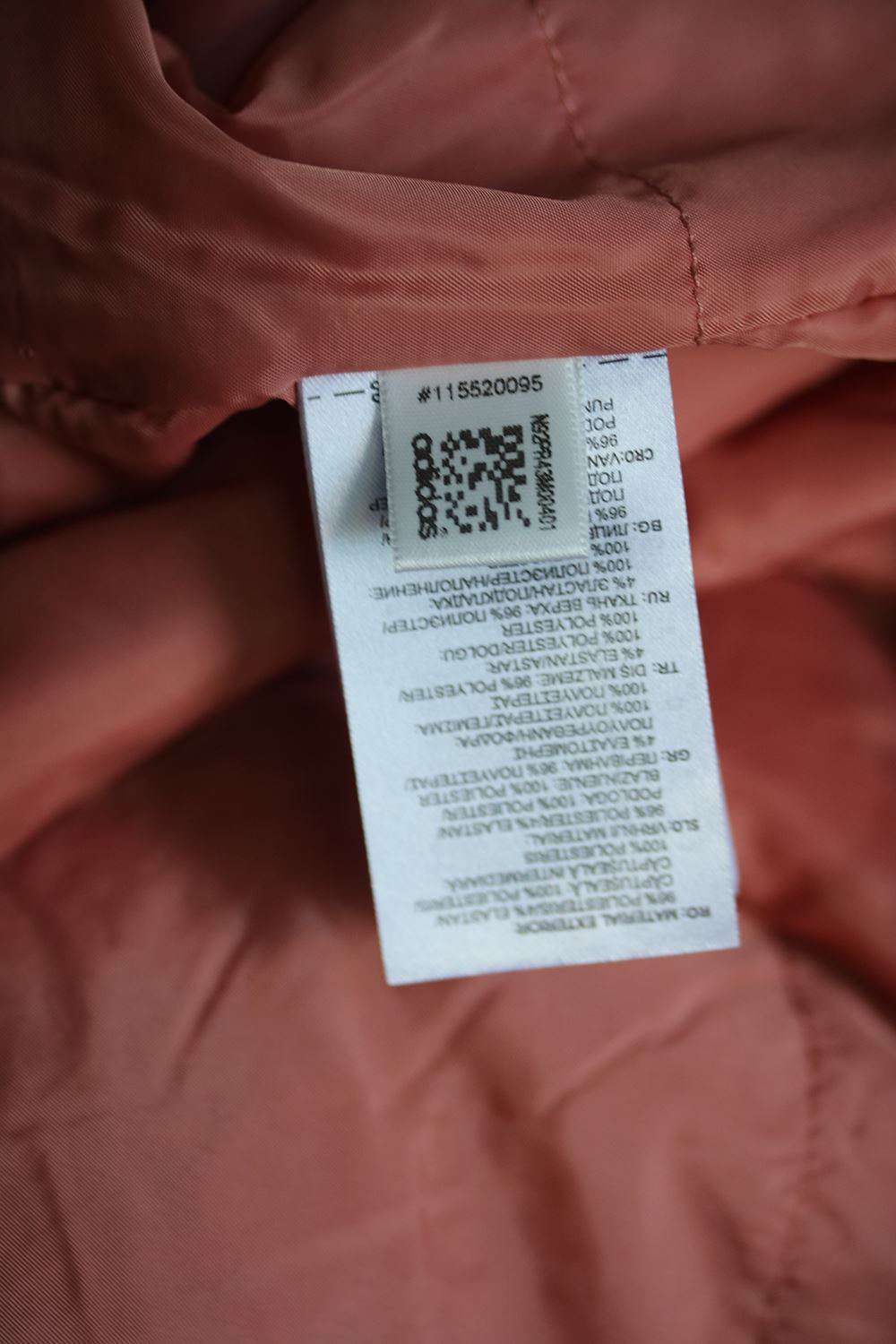 ADIDAS ORIGINALS LOGO BACK BOMBER JACKET UK 10 - Image 7