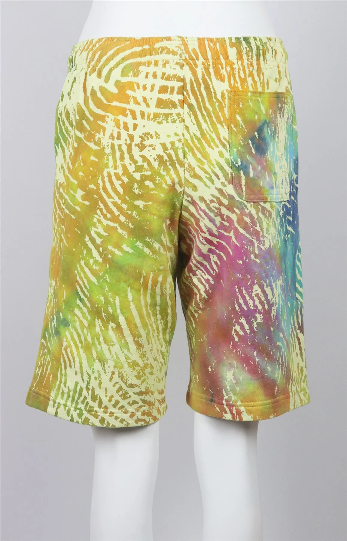 ADIDAS ORIGINALS + PHARRELL WILLIAMS TIE DYED COTTON JERSEY SHORTS 2XSMALL - Image 4