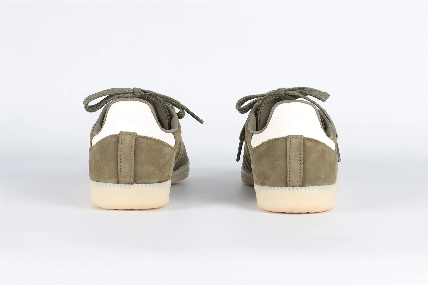 ADIDAS ORIGINALS SAMBA OLIVE STRATA SUEDE SNEAKERS EU 39 ⅓ UK 6 US 6.5 - Image 5