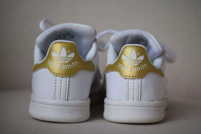 ADIDAS ORIGINALS STAN SMITH KIDS WHITE TRAINERS EU 28 UK 10 - Image 3