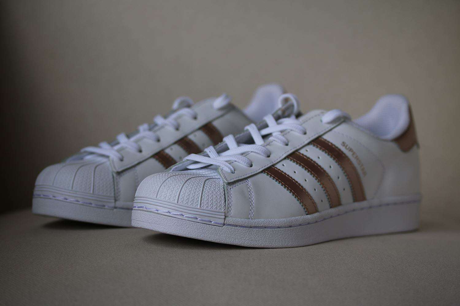 ADIDAS ORIGINALS SUPERSTAR 80S SNEAKERS EU 38 UK 5.5 US 7 - Image 2