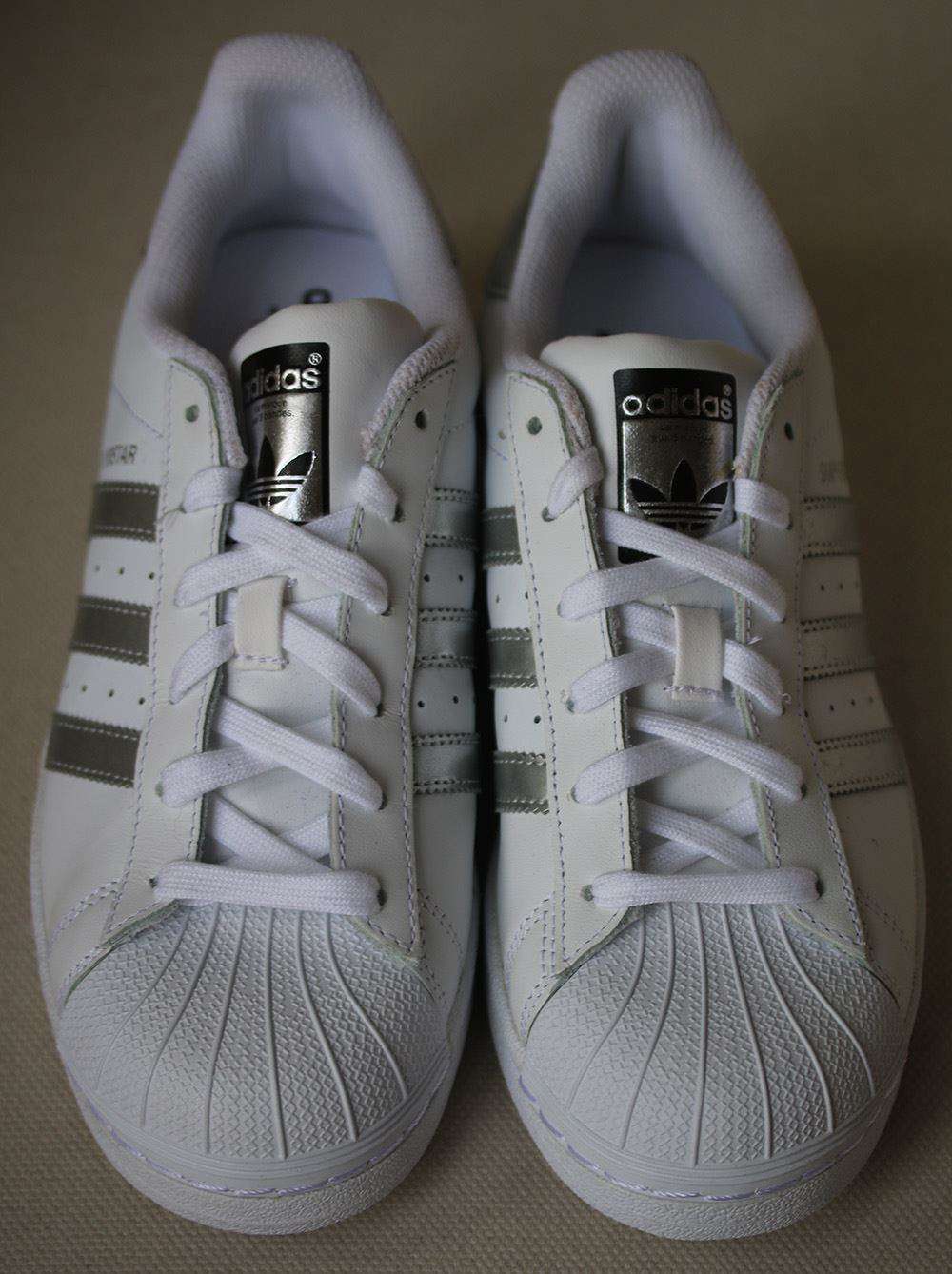 ADIDAS ORIGINALS SUPERSTAR METALLIC SNEAKERS UK 5 EU 38 US 6.5 - Image 2