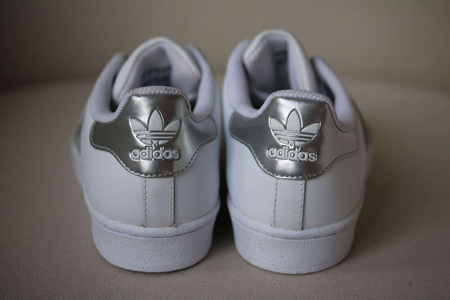 ADIDAS ORIGINALS SUPERSTAR METALLIC SNEAKERS UK 5 EU 38 US 6.5 - Image 4