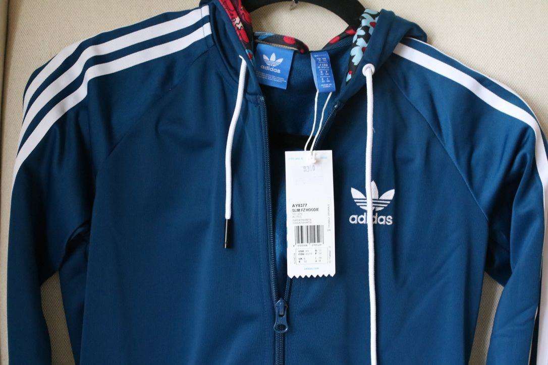 ADIDAS ORIGINALS TECH STEEL FIREBIRD SLIM HOODIE UK 6 - Image 4