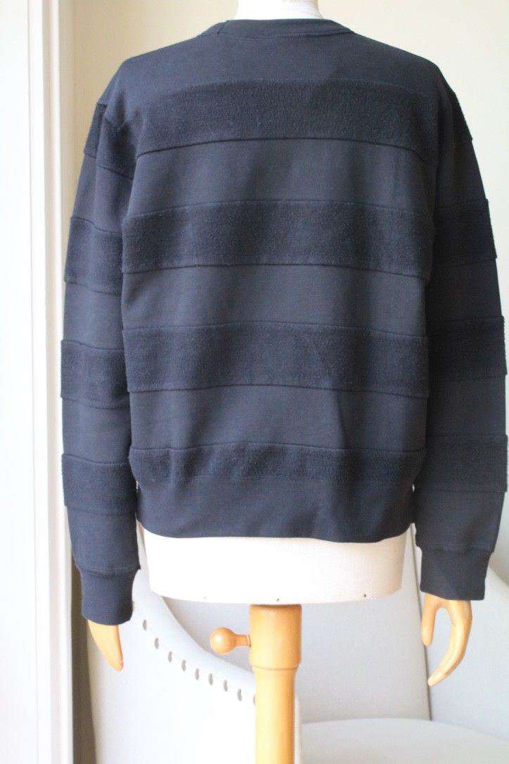 ADIDAS ORIGINALS X ALEXANDER WANG INOUT STRIPED SWEATSHIRT 2XSMALL - Image 4