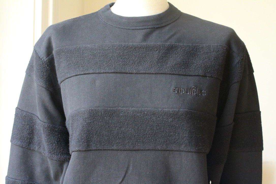 ADIDAS ORIGINALS X ALEXANDER WANG INOUT STRIPED SWEATSHIRT 2XSMALL - Image 5