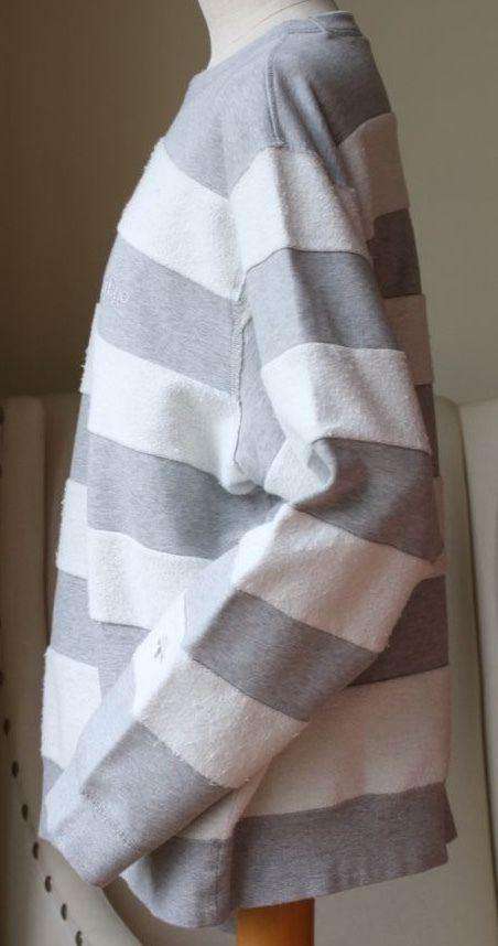 ADIDAS ORIGINALS X ALEXANDER WANG STRIPED SWEATSHIRT XS - Image 10