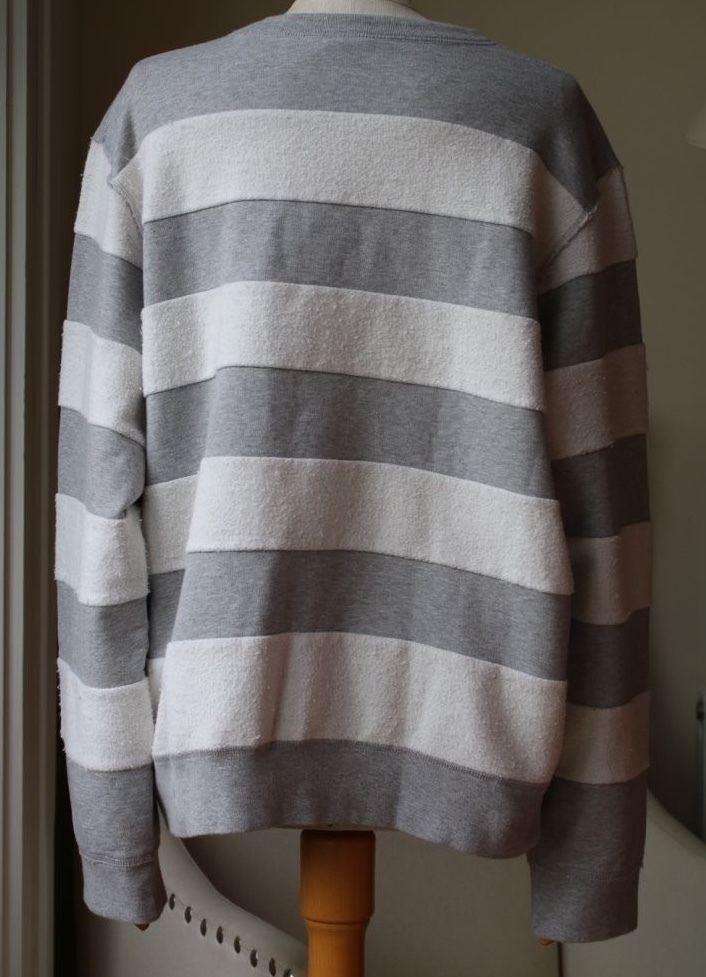ADIDAS ORIGINALS X ALEXANDER WANG STRIPED SWEATSHIRT XS - Image 9