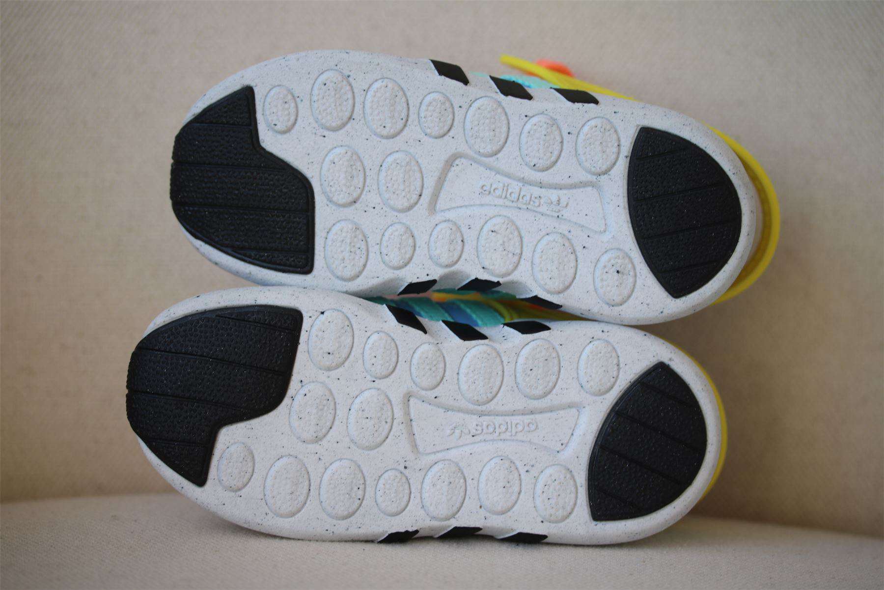ADIDAS ORIGINALS X MINI RODINI WHITE TEXTILE TRAINERS EU 25 UK 7.5K US 8K - Image 5
