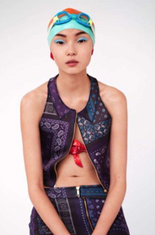 ADIDAS ORIGINALS X OPENING CEREMONY BANDANA PRINT TOP SMALL - Image 4