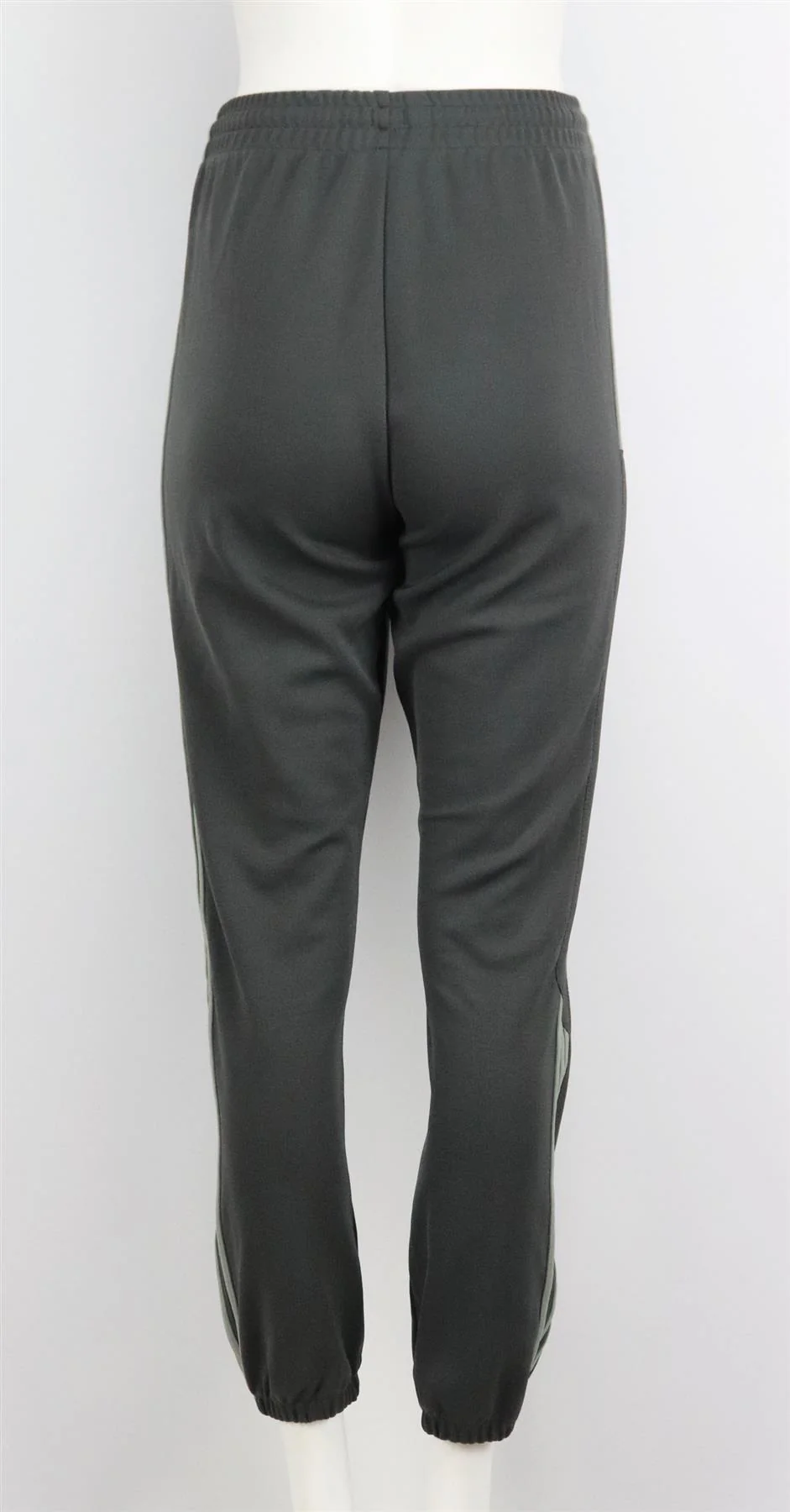 ADIDAS ORIGINALS + YEEZY CALABASAS STRIPED SATIN JERSEY TRACK PANTS SMALL - Image 4