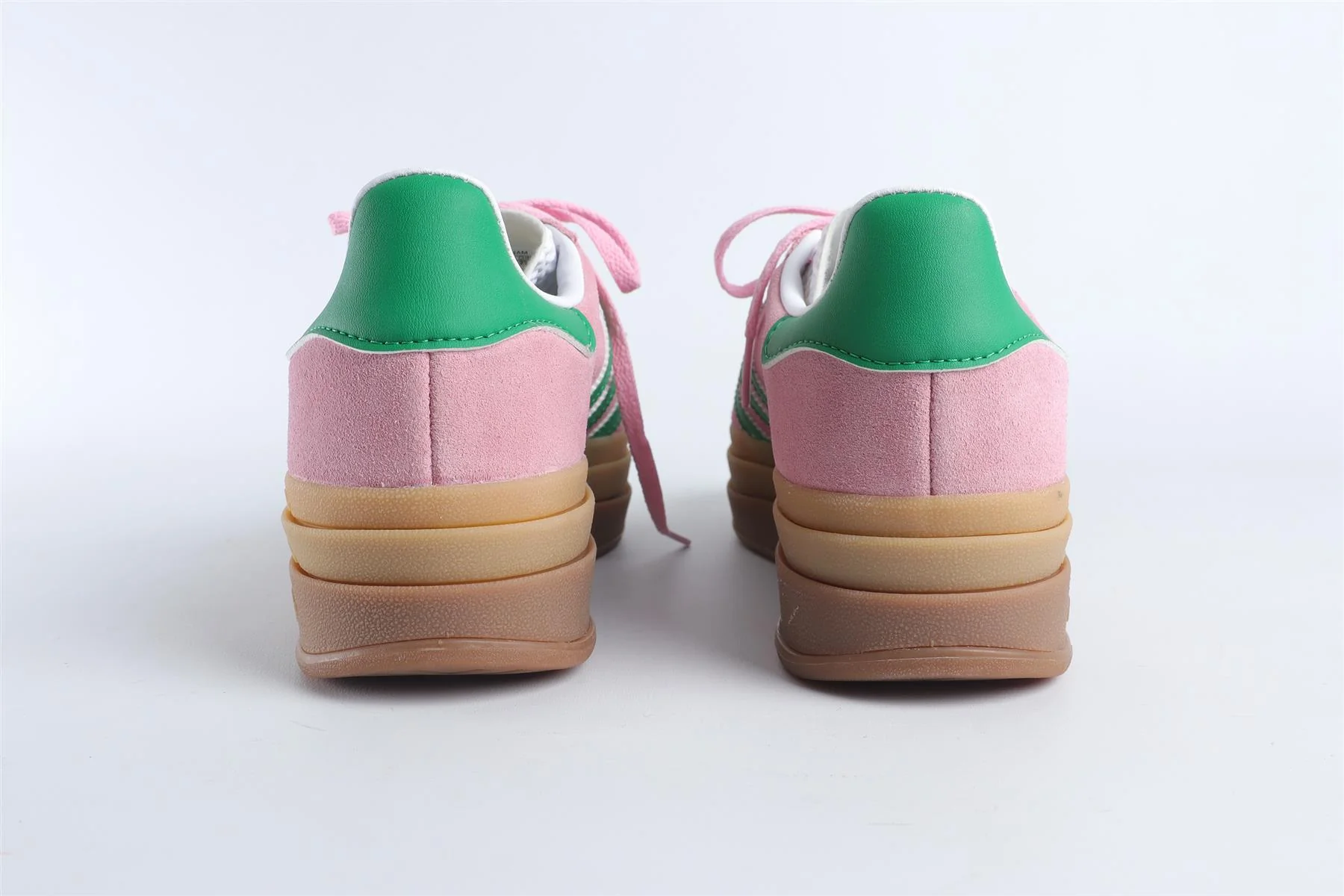 ADIDAS PINK GAZELLE BOLD 'TRUE PINK GREEN' SNEAKERS EU 38.5 UK 5 US 7 - Image 5